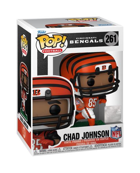 FUNKO POP! Vinyl Figur Sports Football NFL Legends Cincinnati Bengals Chad Johnson 261